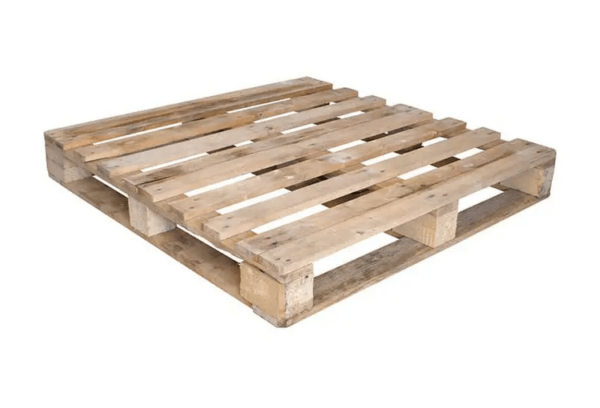 Block pallet perimeter base heavy weight 120x120cm, reconditioned