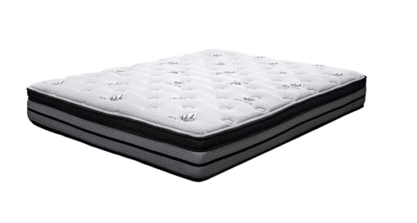 Full Size Mattress- Full size Eurotop mattress with aloe vera cover