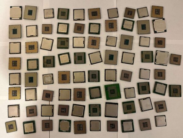 Mixed Lot CPU Computer Processors – Sold as SCRAP for Gold Recovery